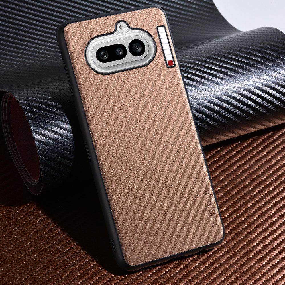 

Carbon Fibre texture Phone Case for Nothing Phone 4a 3 3a Pro Lite 2a Plus Fashion Design Soft Back Cove Case Funda for nothing phone 4a Nothing Phone (4a) Pro кавовий