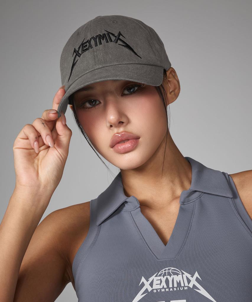 XEXYMIX Nx Sporty Lettering Ball Cap Xul2Ac1622