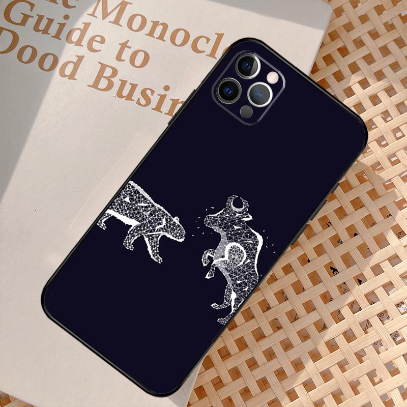 Trade Investment Forex Stock Market Case For iPhone 16 13 11 12 14 15 Pro Max Mini XR X XS MAX Plus Cover Cases