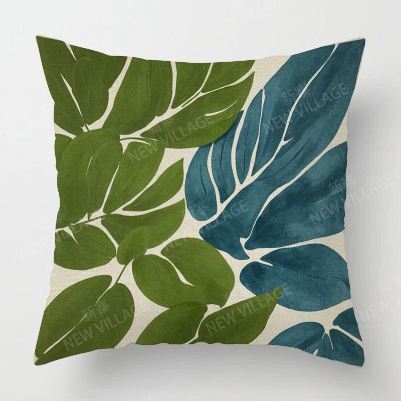 

Современная декоративная подушка для декора дома, гостиной, накидка на подушку 45*45 40x40см 60x60см 45x45см 50x50см бохо растение диван 16x16in 40x40cm