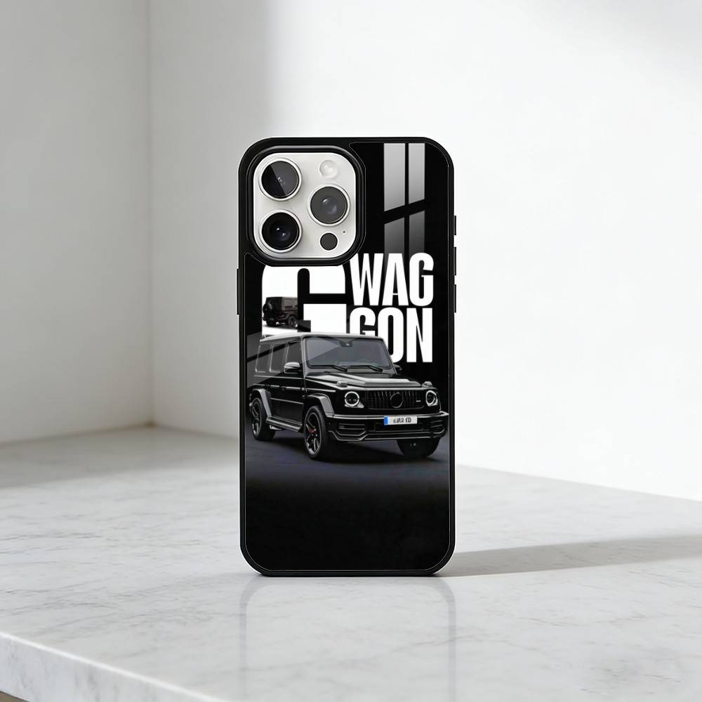 AM-Cars G-WAGONS G-63 Phone Case For iPhone17,16,15,14,13 Plus,Pro Max Magnetic For Magsafe Wireless Charging iPhone13PROMAX