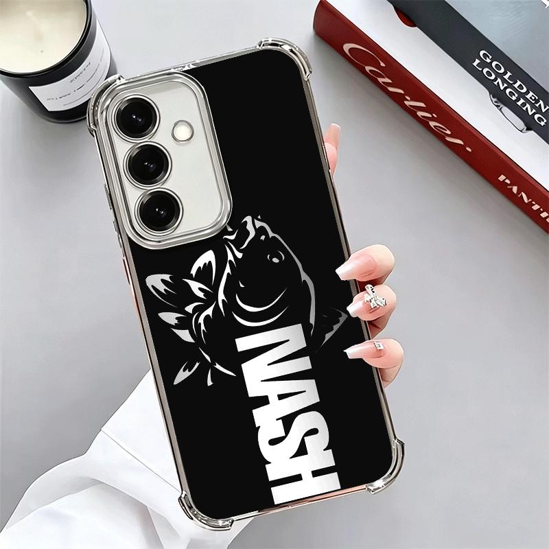 

Nash Fishing Fish Mark Soft Phone Case For Samsung A17 A27 A07 A37 A57 A16 A56 A15 A55 A14 A54 A13 A53 A26 A36 A25 A35 A24 A34 A Samsung A34