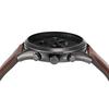 FENMORE Multifunction Brown Leather Watch