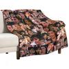 Kardashian's Crying Collage Throw Blanket Bed Plaid Blanket Fluffy