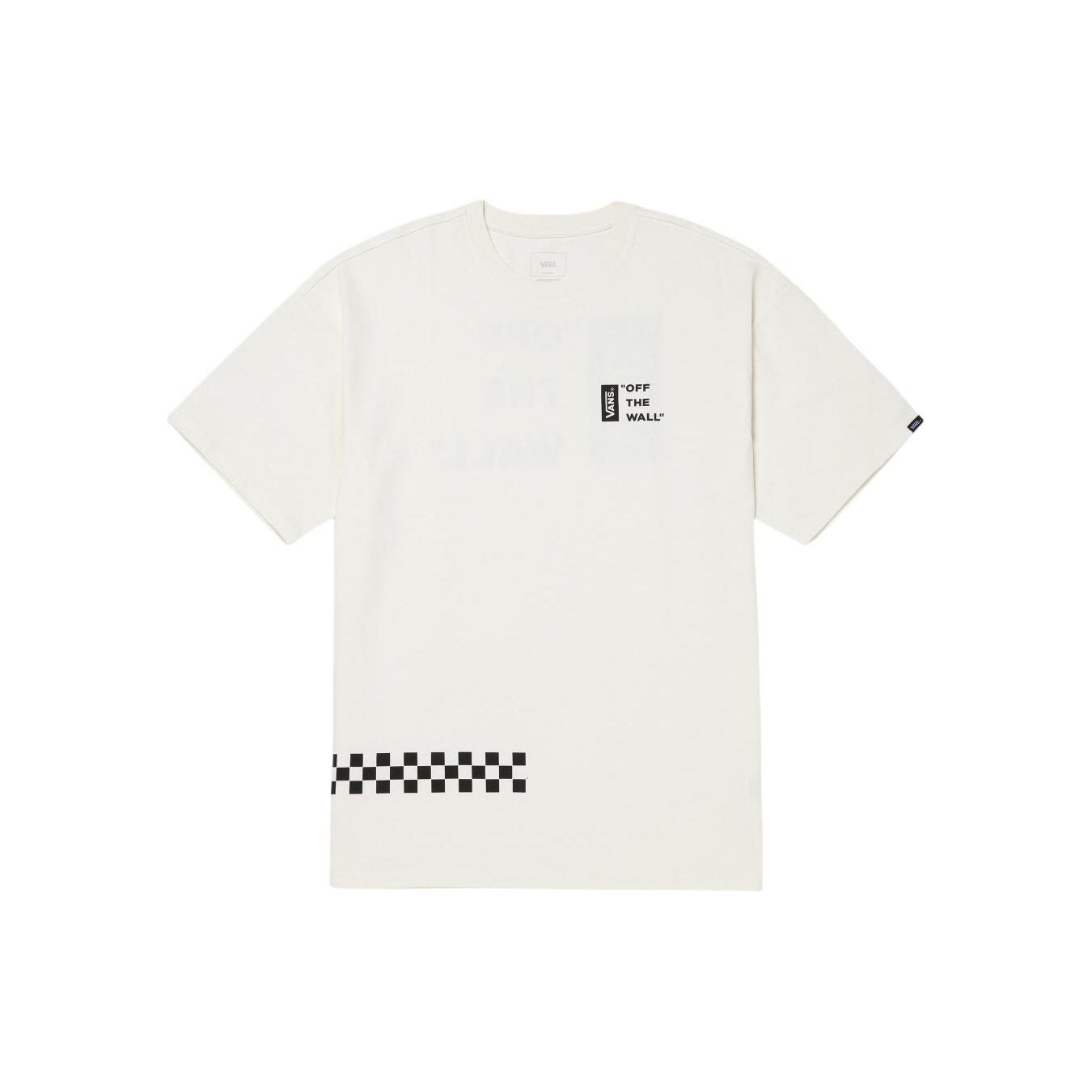 Vans Workwear Logo T-Shirt White Black Men s VN000GQCFS8 XL