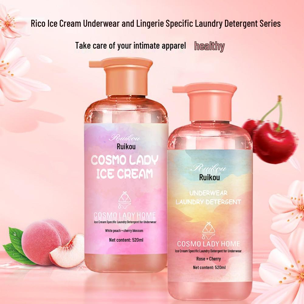 Rui Kou Antibakterielles Waschmittel für Unterwäsche - Entfernt Flecken & Blut, mit langanhaltendem Duft.
