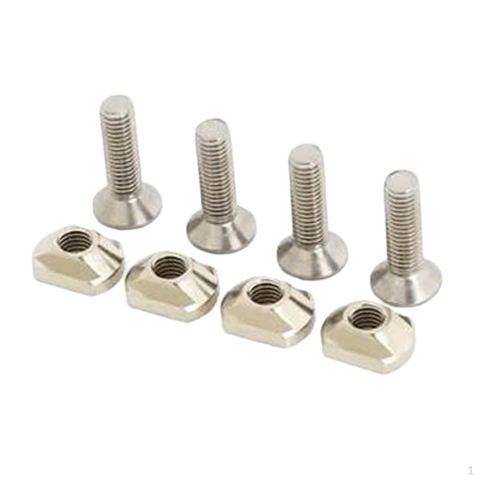 

Набор металлических винтов для плавников для серфинга для летних водных видов спорта M6 Stainless Steel_Hexagon Screws