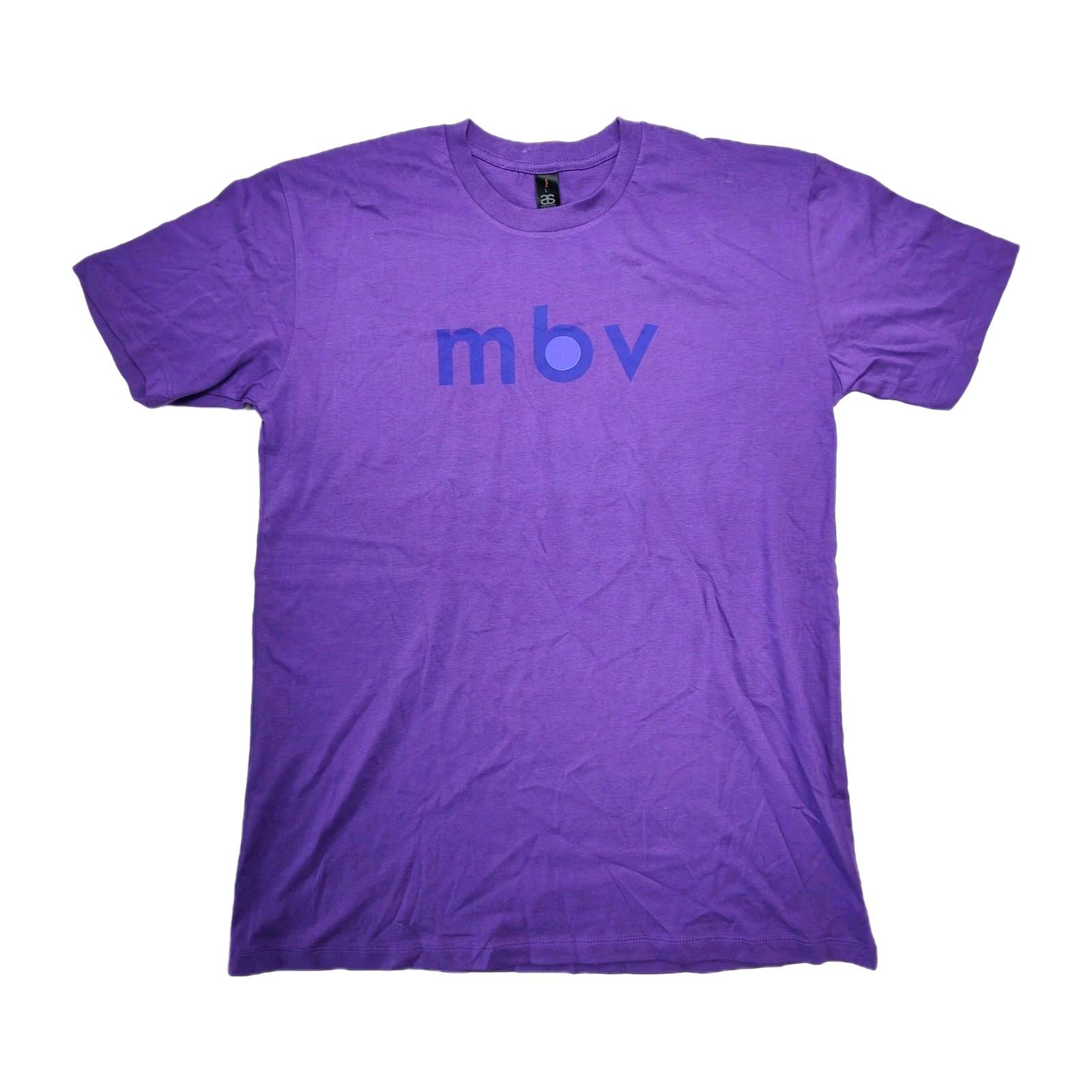 My Bloody Valentine T-shirt Men s Large Purple 2013 Tour English Rock Band RARE S