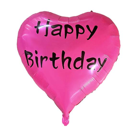 Balónek ve tvaru srdce Valentýnská narozeninová párty Výročí zásnuby Svatební výzdoba Pojďme se spolu milovat Všechno nejlepší k narozeninám Tisk balónu Foto rekvizita