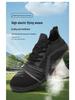 New Unisex Plus Size Flyknit Wide Toe Barefoot Hiking Sneakers - Breathable, Non-slip, Flat Bottom.
