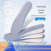 Boost Invisible Height-Increasing Insoles: Soft Elastic Full Sole with Arch Support for Men & Women