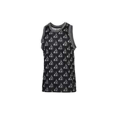 Tanktops Herren Schwarz Rundhalsausschnitt Moderate Gerade Passform CK6223-010