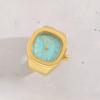 Punk Rings Jewelry Clock Vintage Finger Watch Ring Hip Hop Roman Quartz Watch  Women