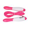 Skipping Rope PVC Cord Plastic Adjustable Fitness Counting Jump Rope for Adult Workout Student