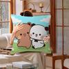 Anime Cute Dudu Bubu Pillow Cushion Cover Pillowcase Living Room Sofa Home Decor