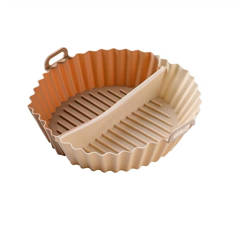 Creative Silicone Baking Tray Food Grade Non-Stick Basket Mat Circular Oven Mat Oven Baking