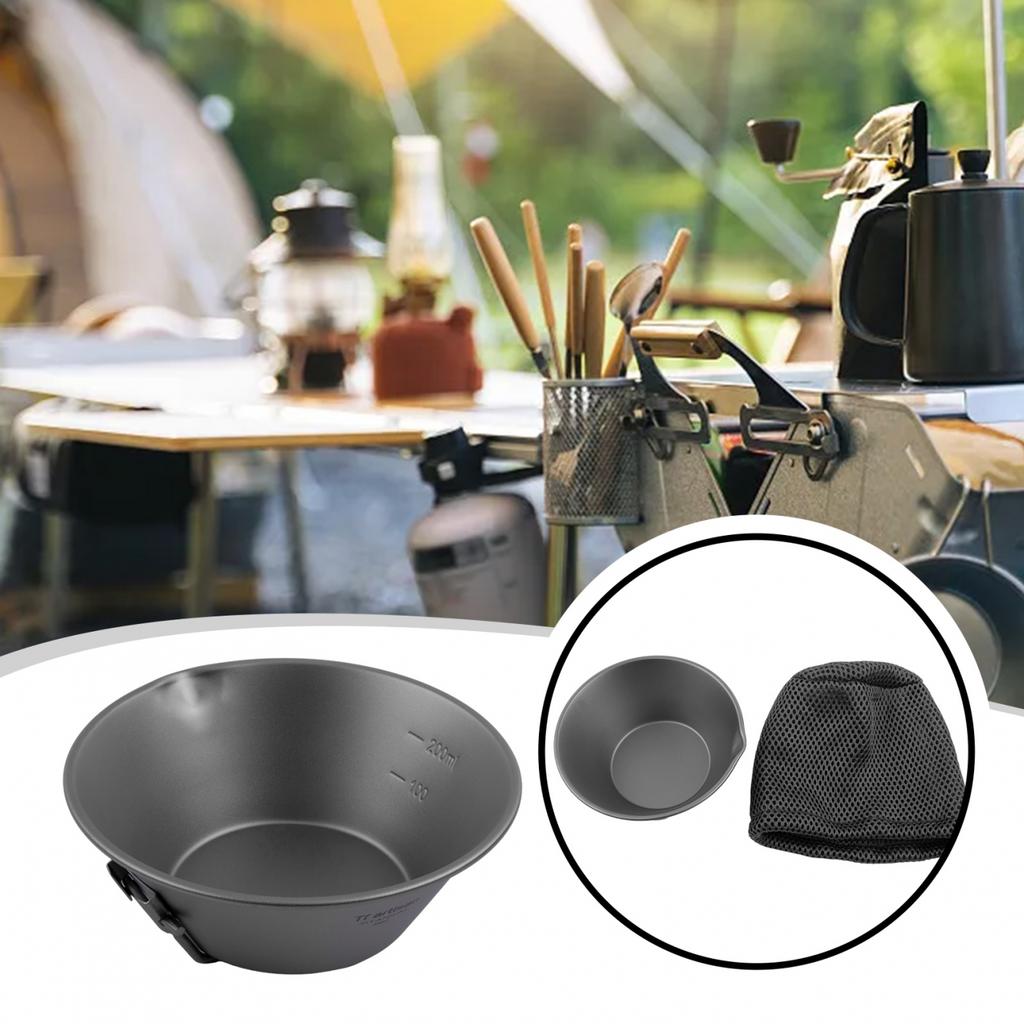 Camping Bowls Pot 450ml 450ml With Spout 82mm 90mm