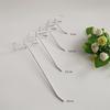 1Pcs 3.2mm Thickness Supermarket Iron Wire Mesh Hanging Hooks 5/10/15/20cm Screen Hooks Iron Grid Hooks For Screen Grid