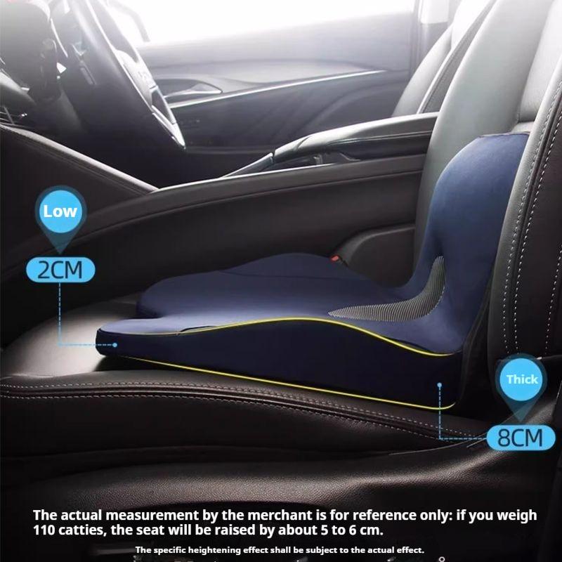 Car Main Driver Seat Booster Seat Cushion Memory Foam Cushion Relief Chair Suitable All-season Booster Universal Comfort Seat