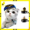 Halloween Hundehut Haustierkostüm Lustige Tierkopfbedeckung für Fotografie Zuhause Garten Katze Foto Requisite Kreatives Outfit für Hunde