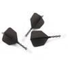 CUESOUL ROST T19 Two-Tone Color, Mixed Material Shaft, Big Wing Shape Flights, Set of 3 (CS-AK571L)