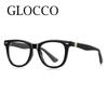 Retro Reading Glasses For Man TR90 Blue Light Blocking Square Presbyopia Far Sight Glasses Women Prescription Eyeglass Custom