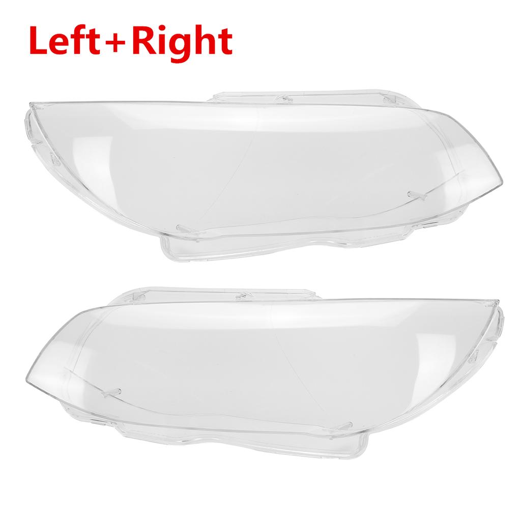 Car Front Headlight Lens Cover For BMW E92 E93 LCI Facelifted Model 2010 2012 2013 Auto Shell Headlamp Lampshade Shell Cover