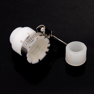 Conector de Grifo Universal de Rosca de 4 Puntos para Tuberías de 18-22 mm