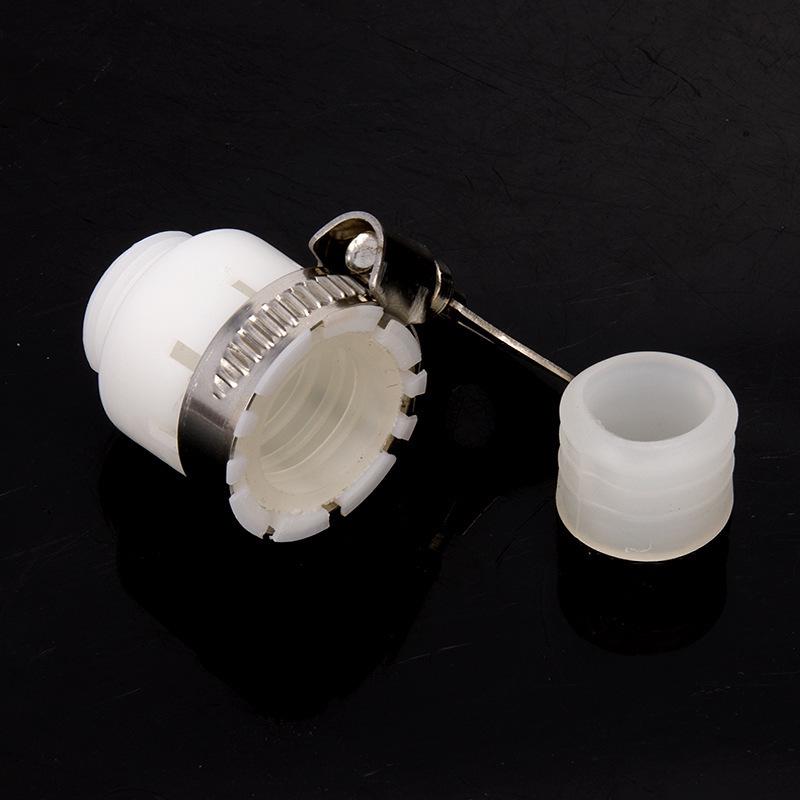 Universal 4-Point Thread Faucet Connector for 18-22mm Pipes