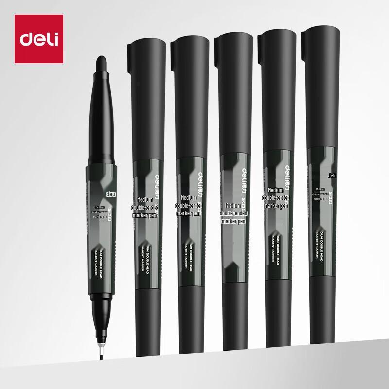 Deli Dual-Tip Marker Pen
