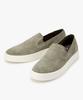 Armani Exchange Men'S Suede Platform Banding Slip-Ons _Olive_A416175008