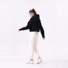 SWIFT SPEED Damen Slim Fit Fleece Yoga & Fitness Half-Zip Hoodie