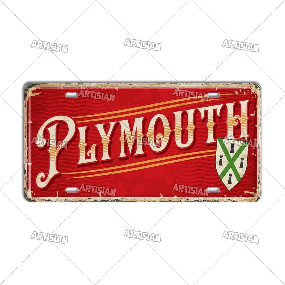 

Artisian Britain Scotland Northern Ireland Landmark License Plate England UK Metal Tin Plaque United Kingdom City Car Metal Sign 20x30cm