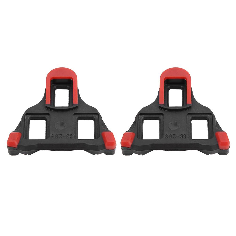 1 Pair Cycling Self Locking System Pedal Cleats Mountain Road Bike Accessory (Yellow)