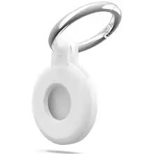 1PC Silicone For AirTags Tracker Locator Protective Case with Keychain Anti-lost Device Sleeve Smart Accesso ProtectsIm Pacting