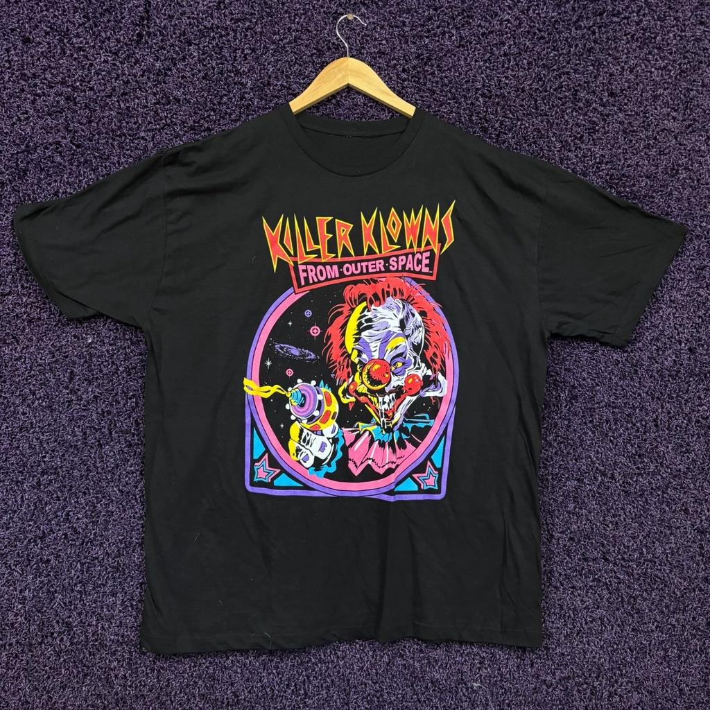 Killer Klown From Outerspace Horror T-Shirt Größe extra groß