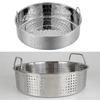 Bun Steamer For Home Practical Handles Design Stainless Steel Thicken Grid 1Pcs