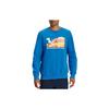 THE NORTH FACE Sweatshirts Men's Sky Blue Crew Neck Moderate NF0A811Q-LV6