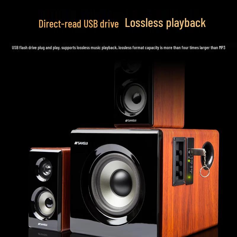 SANSUI 60B 2.1 Bluetooth Computer Speakers (CN version)