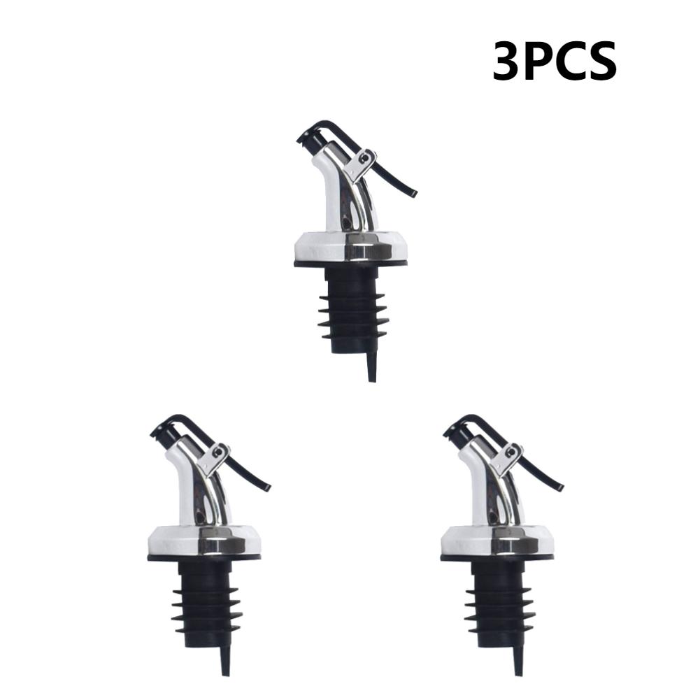 Oil and Vinegar Dispenser Pour Spouts Leak-proof Seasoning Bottle Stopper Ergonomic Multifunctional Suitable for Most Bottles