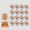 16Pcs Chair Leg Floor Protectors Stool Leg Protector Caps Anti-Slip Chair Leg Caps for Hardwood Floors Anti-Scratch Reduce Noise