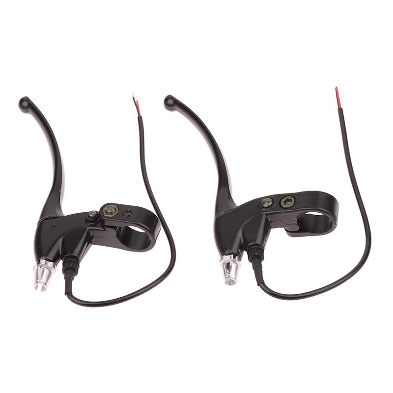 1PC Black Thickened Aluminum Alloy E-Bike Brake Crank Scooter Lever Electric Bicycle Handle Bar Bike Repair Parts
