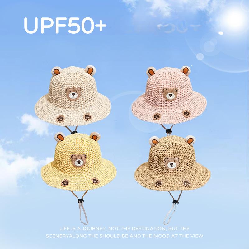 Cappelli per Bambini, Cappelli da Sole Estivi, Cappelli per Ragazzi e Ragazze, Cappelli da Pescatore, Orsetti Carini, Cappelli da Sole a Falda Larga, Cappelli da Sole