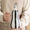 Hand-drawn Stripes Ceramic Oil Bottle Nordic Style Olive Oil Jug Kitchen Supplies