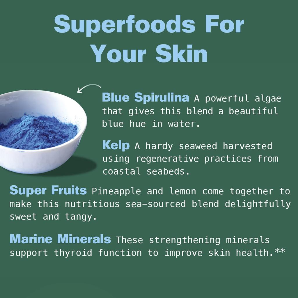 Kuli Kuli, Marine Glow, Organic Luminizing Superfood Powder, 6 Oz (170 G)