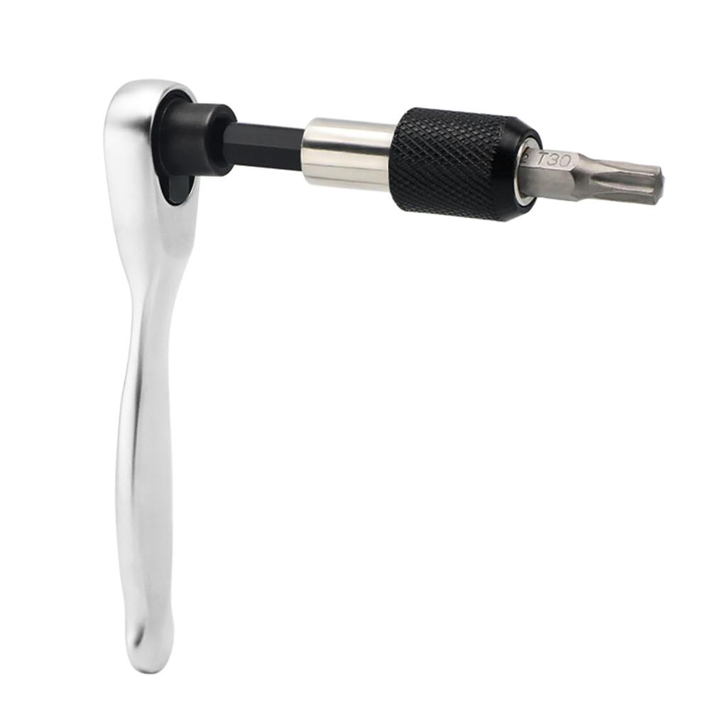 Zestaw kluczy nasadowych z grzechotką do roweru Narzędzia naprawcze z szybkozłączką Klucz imbusowy 1/4 Wkrętak Narzędzie ręczne