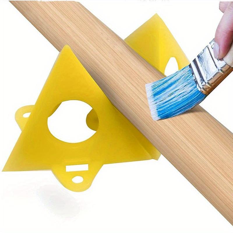 30pcs Versatile Pyramid-Shaped Woodworking Painting Stand with Triangular Stand, Perfect for Paint Spraying