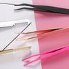 False Eyelash Tweezers False Eyelashes Applicator Steel Eyelash Extension Curler Nipper Clip Clamp Makeup Tools