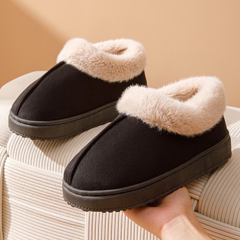 

Шибао и хлопковые туфли, средняя высота, зимняя сумка и домашнее тепло, плюшевые хлопковые тапочки, зима 40-41