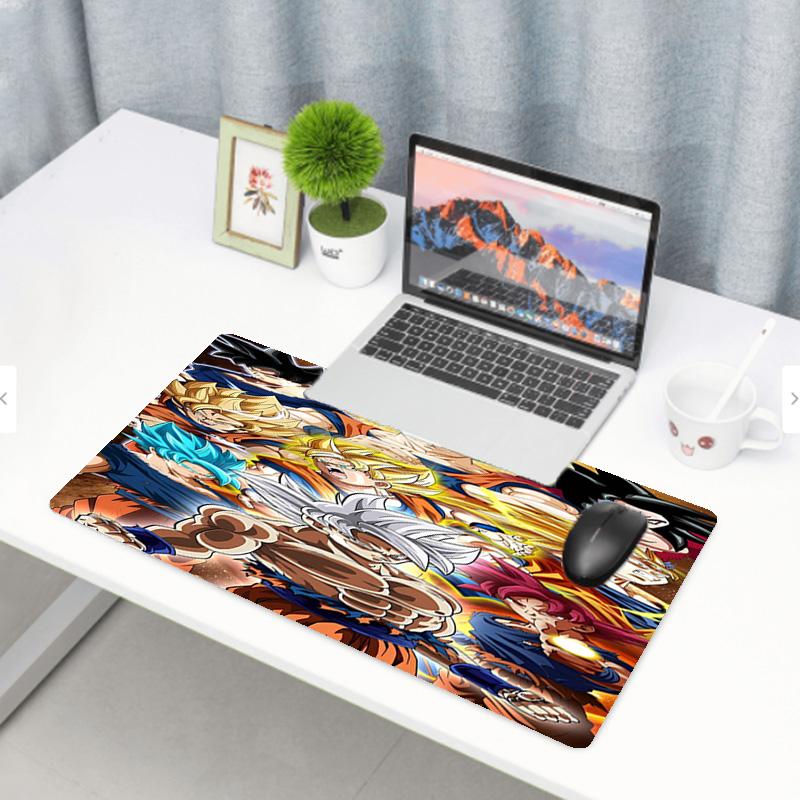 DRAGON BALL Print Mouse Pad, Anti‑Slip Desktop Keyboard Mat, for PC Laptop Gaming Working Daily Use, Cool Festival Surprise Gift